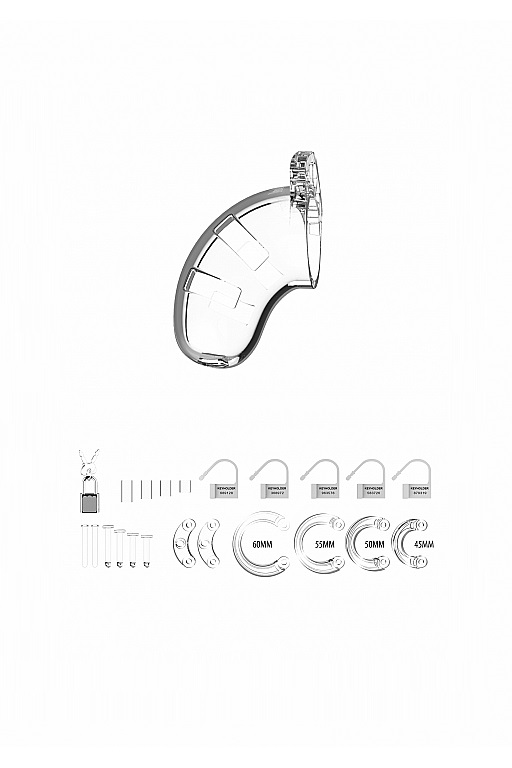 Мужской пояс верности Cock Cage Model 13 Chastity 2.5"