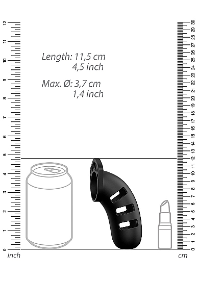 Мужской пояс верности Cock Cage Model 06 Chastity 5.5"