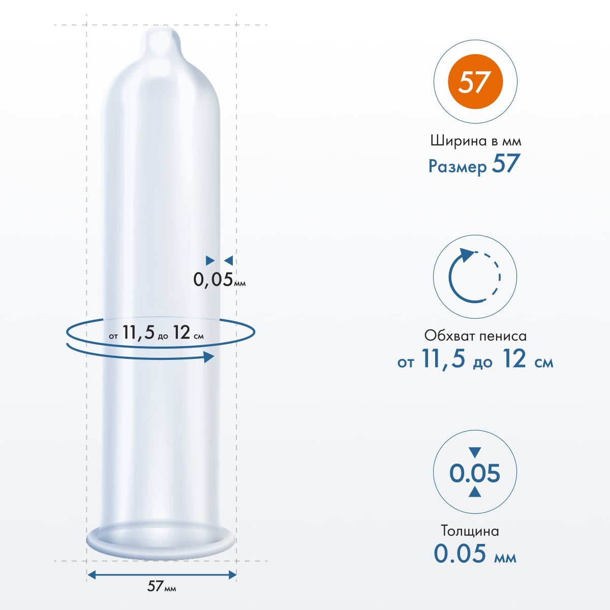 Презервативы My.Size №10 ширина 57 мм