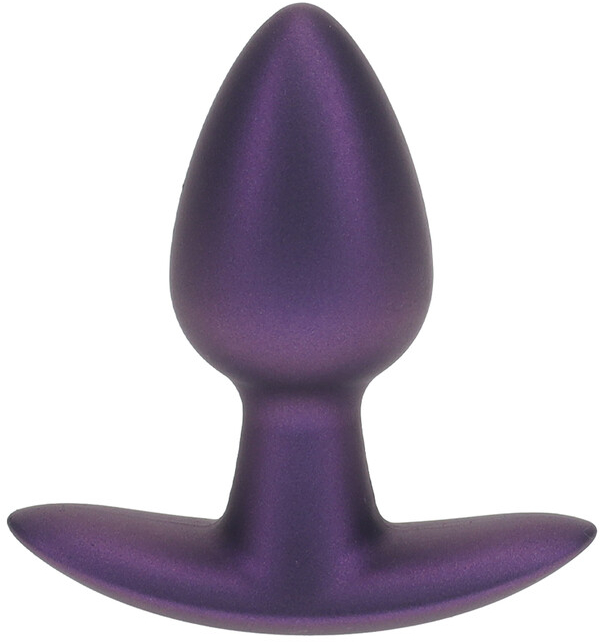 Анальная пробка из силикона S - Metallic Pur