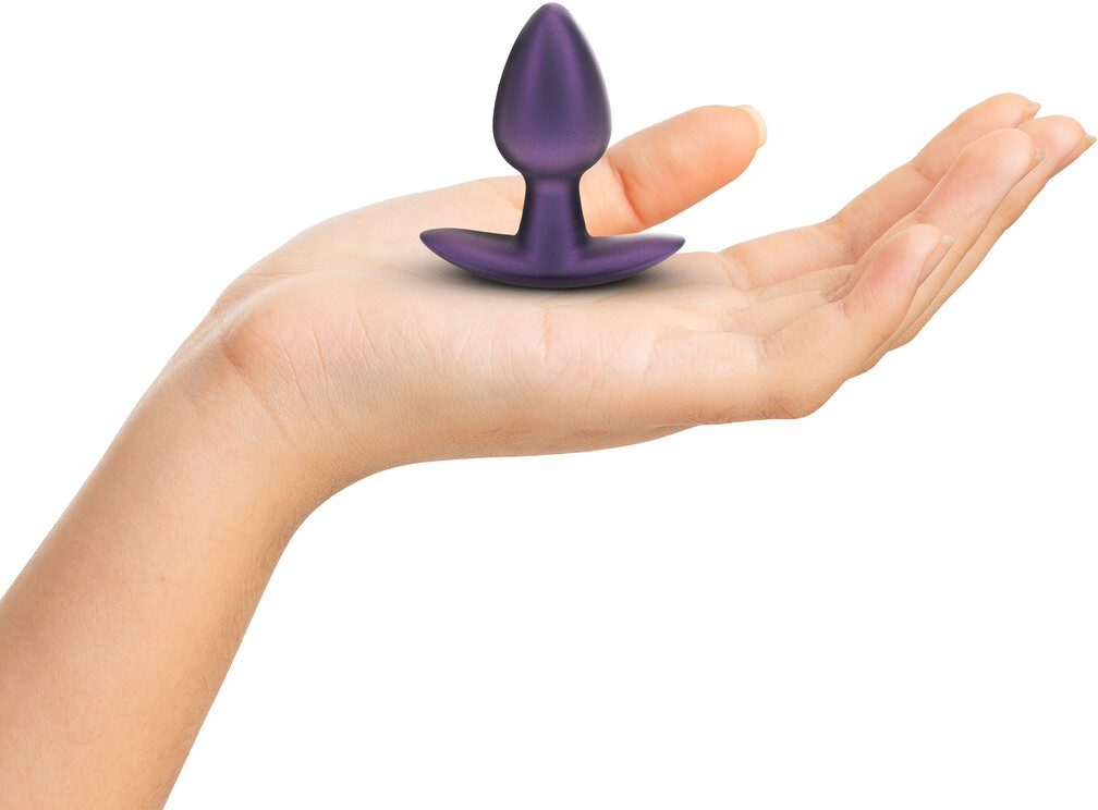 Анальная пробка из силикона S - Metallic Pur