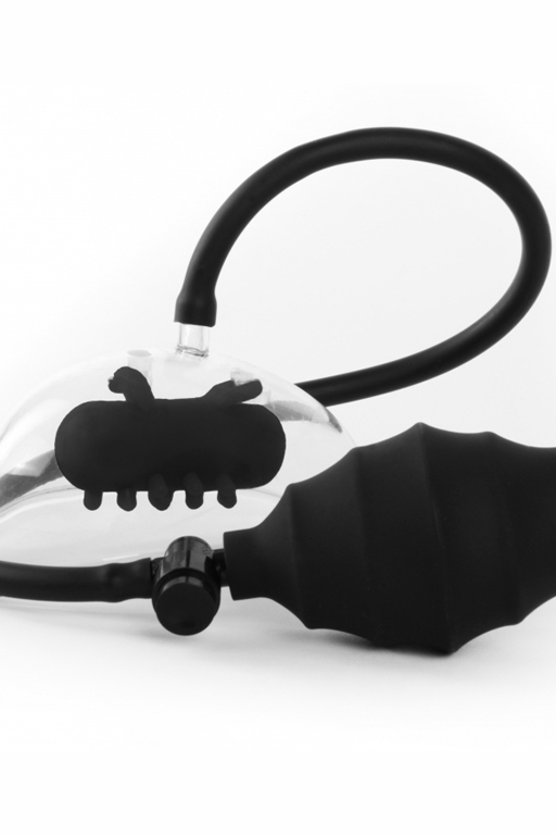 Вакуумная вагинальная помпа Vibrating Pussy Pump