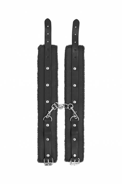 Наножники (оковы, фиксаторы) Plush Leather Ankle Cuffs