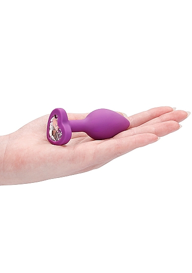 Анальная пробка Diamond Heart Butt Plug