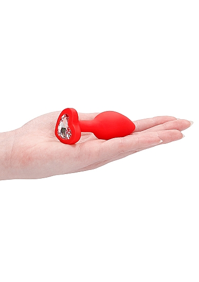 Анальная пробка Diamond Heart Butt Plug