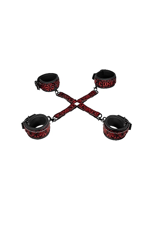 Крестообразные наручники (оковы, фиксаторы) для рук и ног Luxury Hogtie