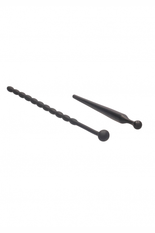 Набор из двух уретральных стимуляторов (струн) Beginners Silicone Plug Set
