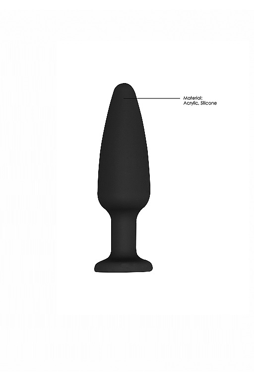 Анальная пробка Cone-Shaped Diamond Butt Plug