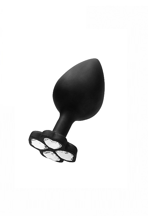 Анальная пробка с кристаллом Regular Lucky Diamond Butt Plug