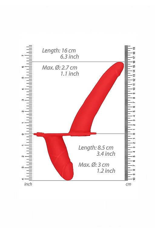 Двойной страпон Adjustable
