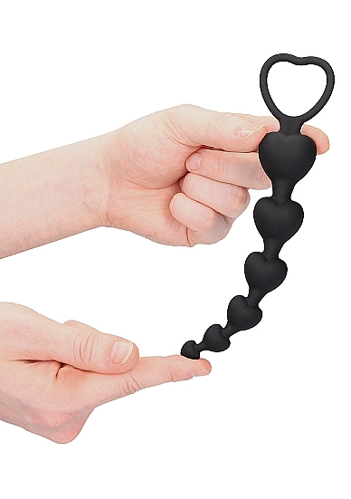Анальная елочка Anal Heart Beads