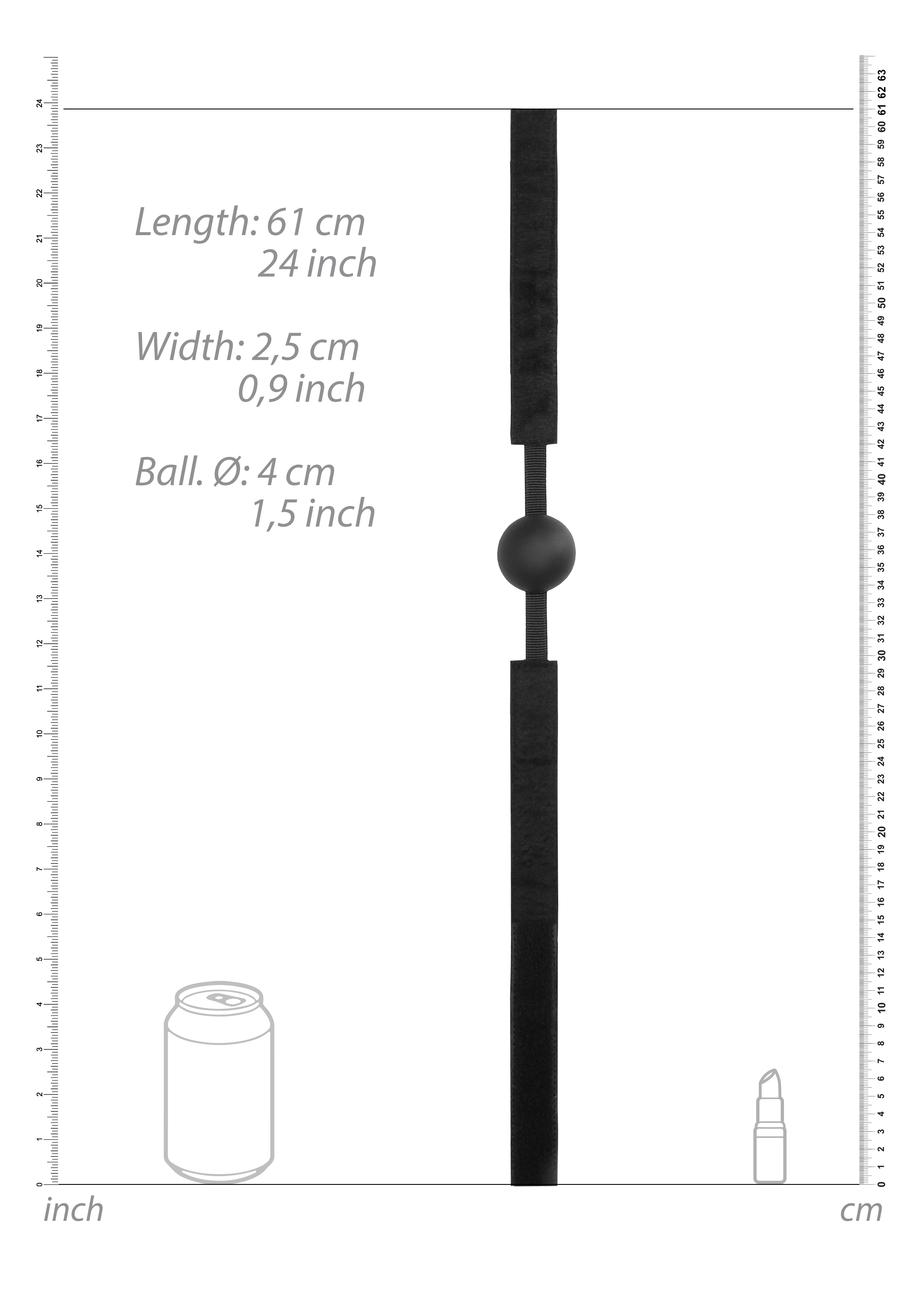 Кляп-шарик V&V Adjustable Ball Gag