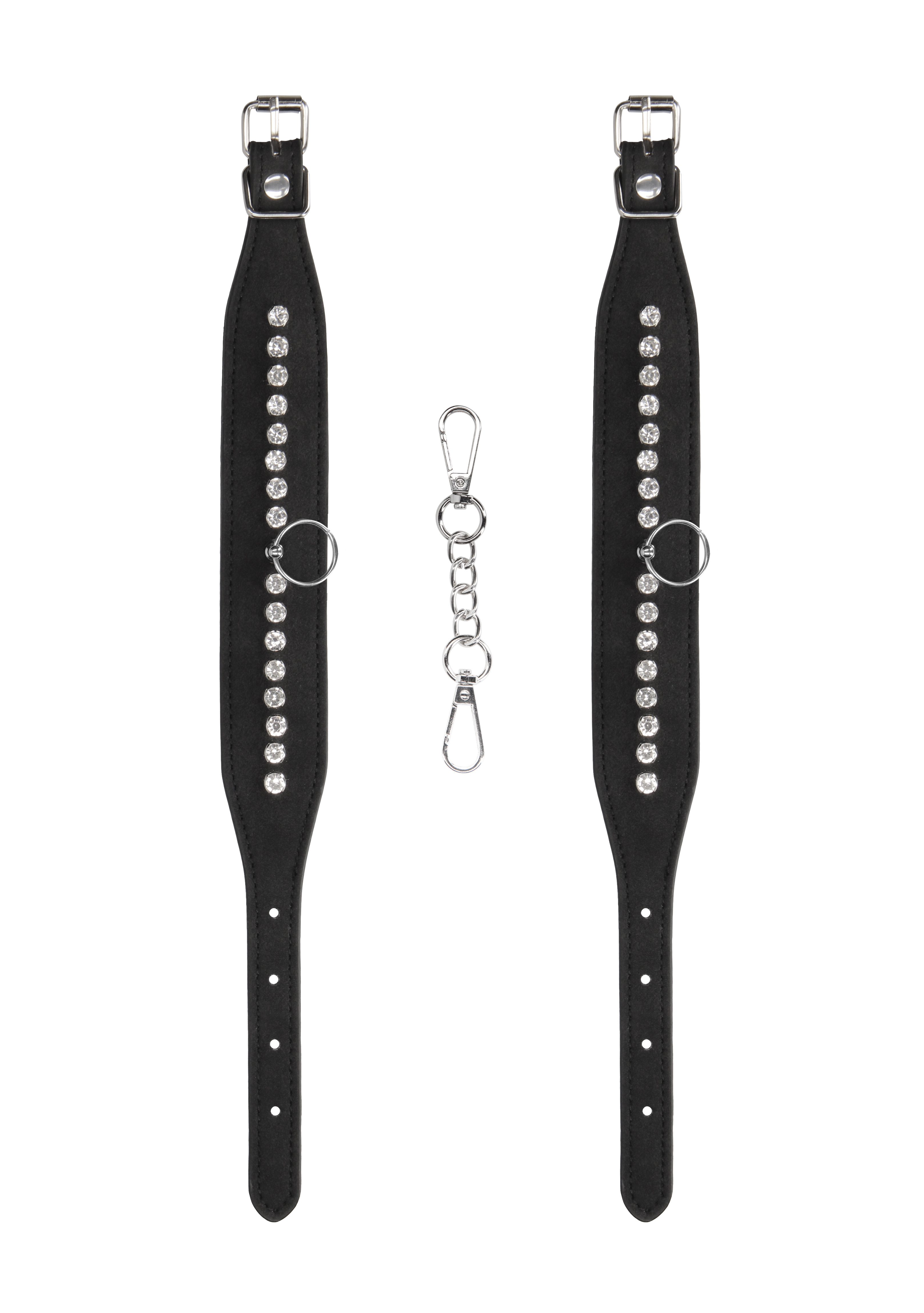Бондаж на ноги Diamond Studded Ankle Cuffs