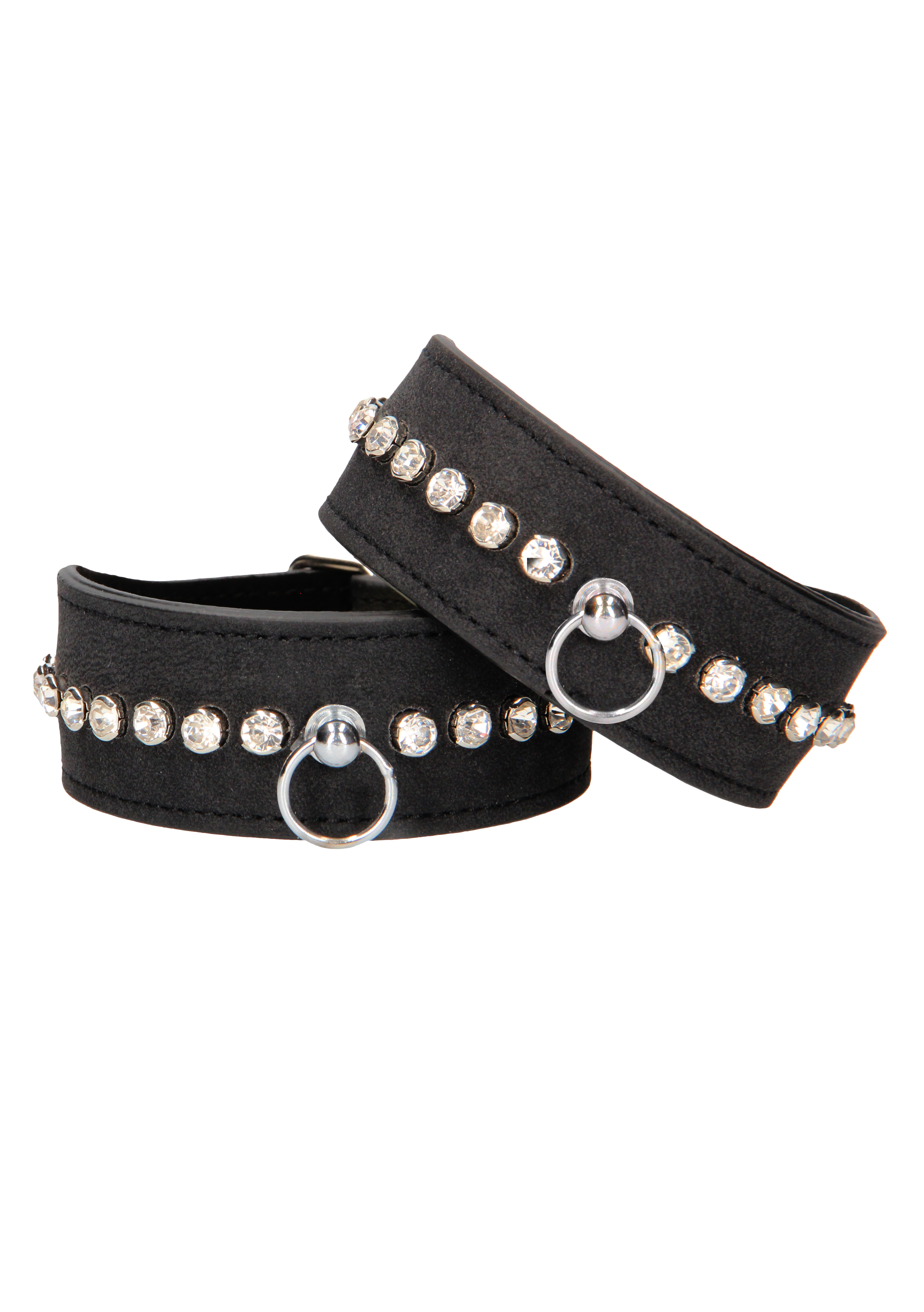 Бондаж на ноги Diamond Studded Ankle Cuffs