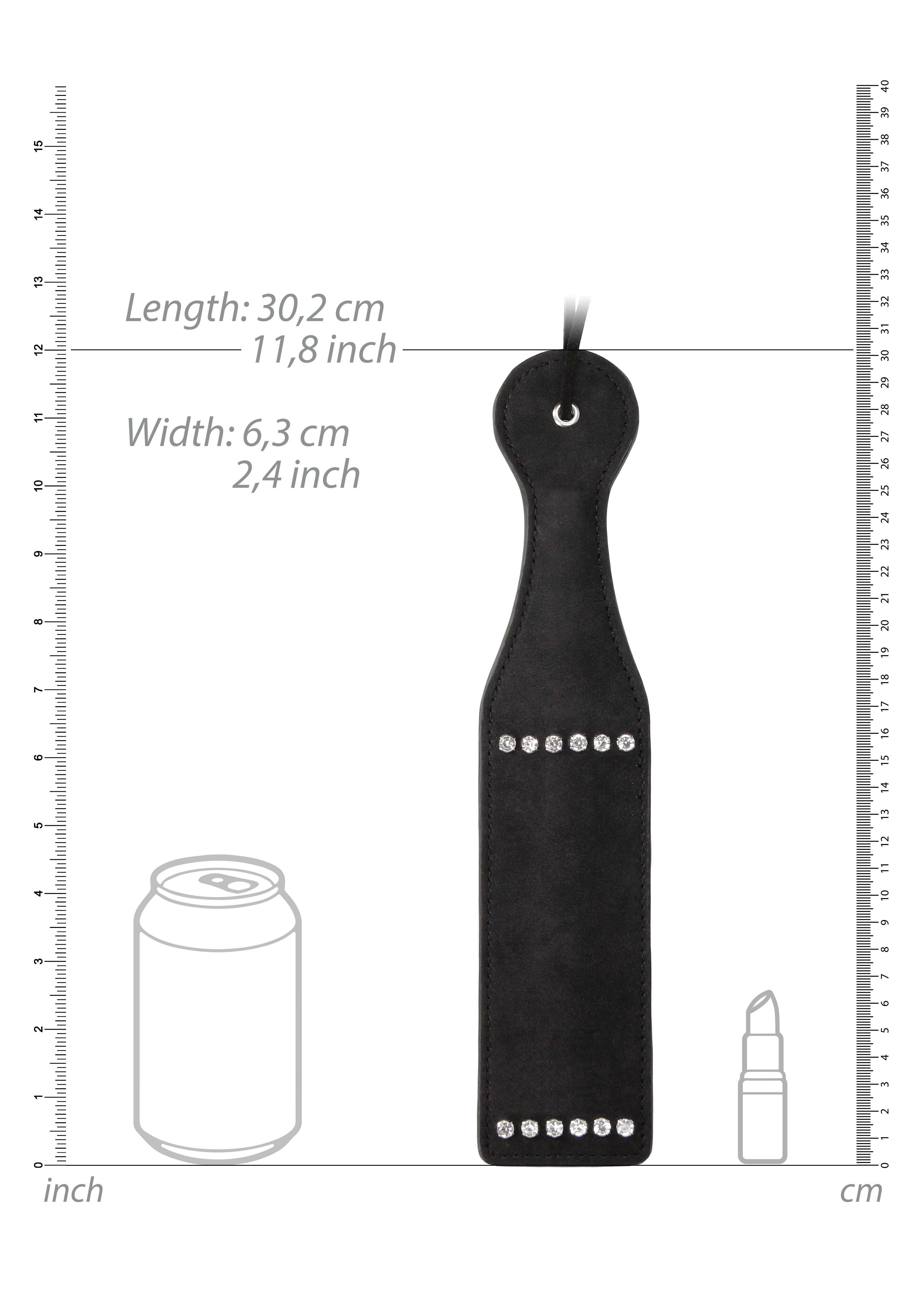 Шлепалка (Paddle) Diamond Studded