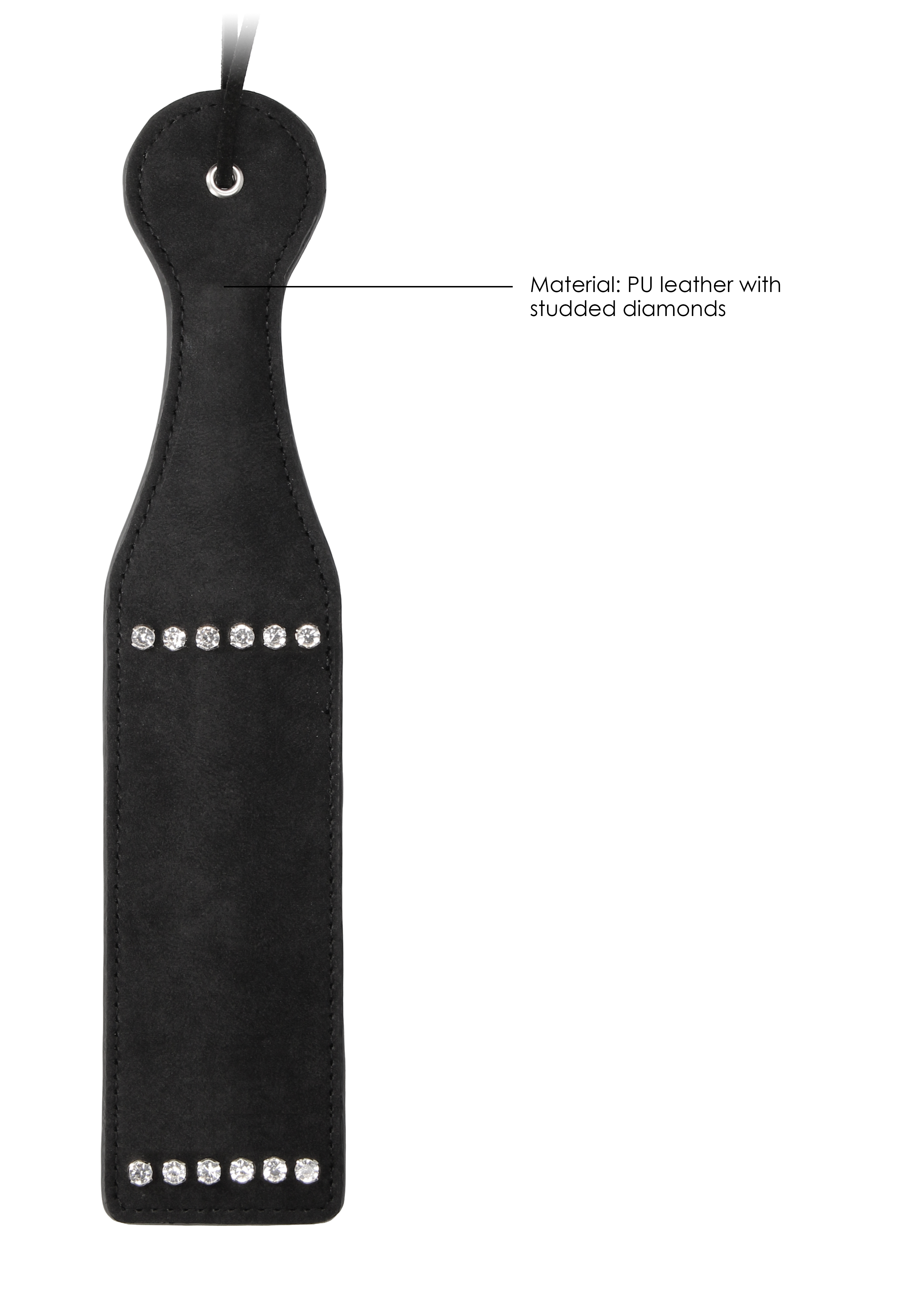 Шлепалка (Paddle) Diamond Studded