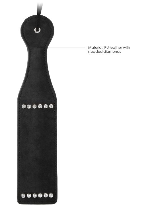 Шлепалка (Paddle) Diamond Studded