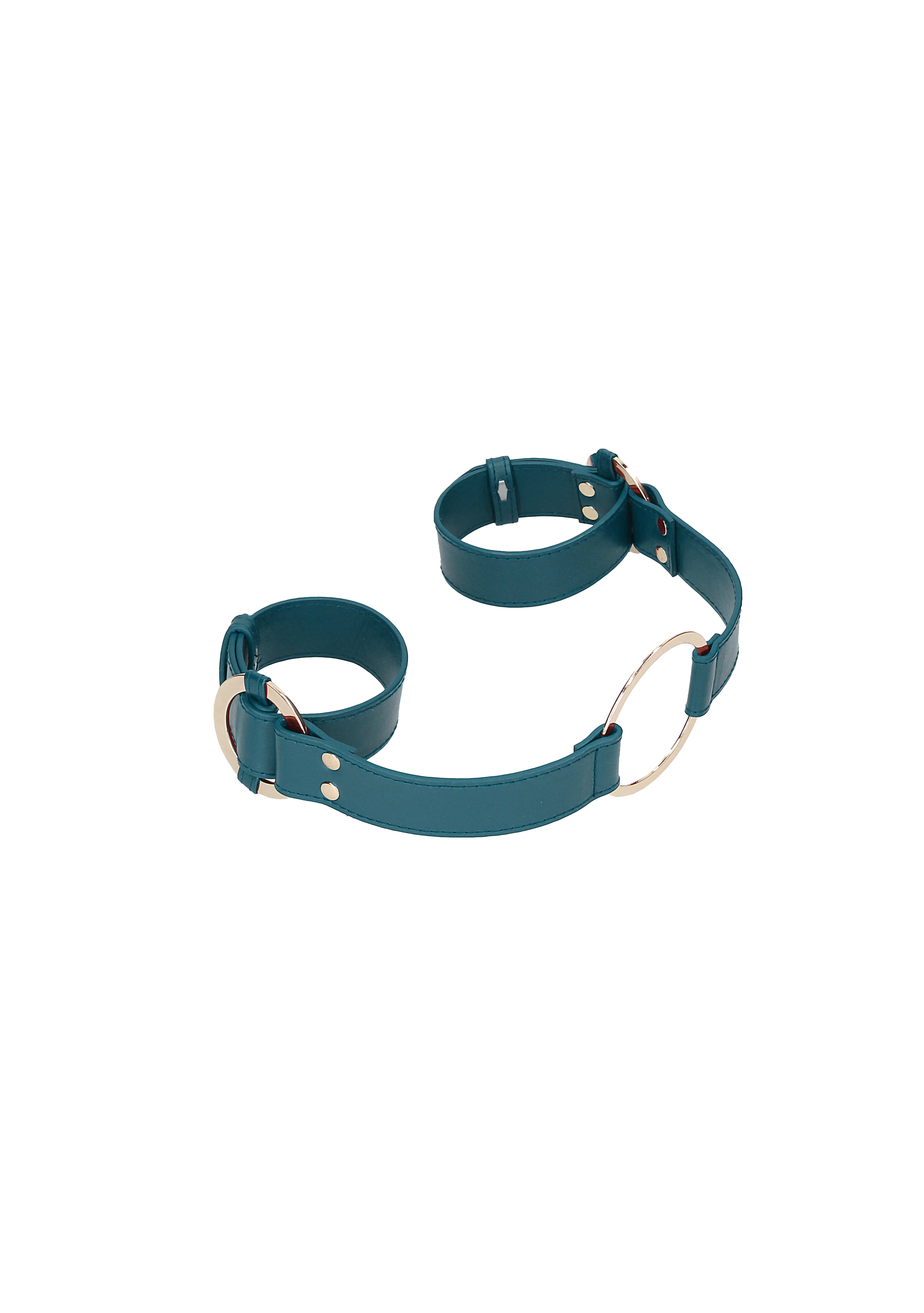 Оковы на руки Ouch Ouch! - Handcuff With Connector - Green