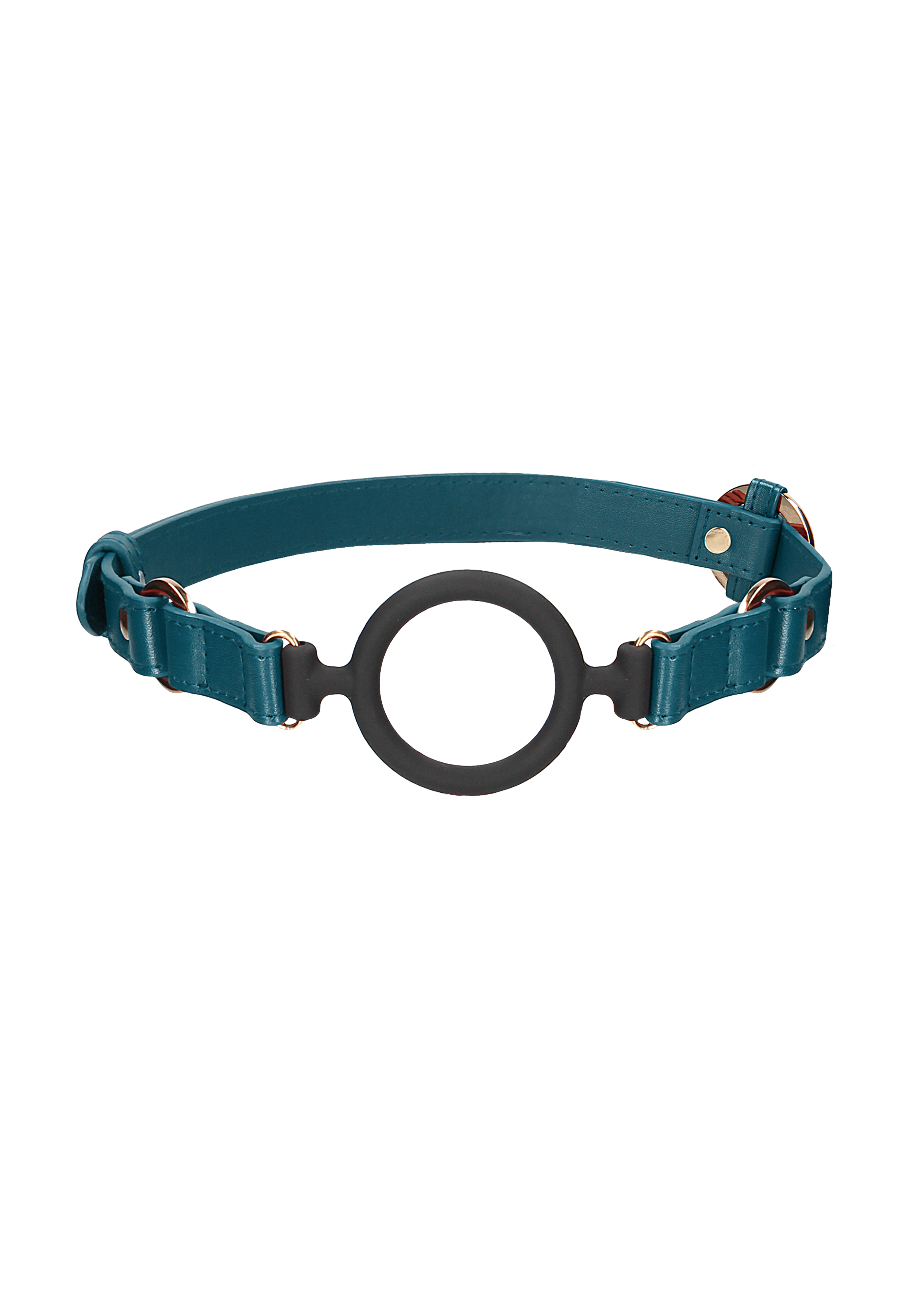 Кляп с креплением Ouch Ouch! - Silicone Ring Gag - Green