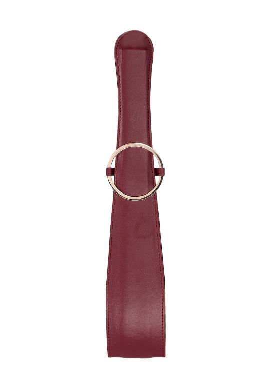 Шлепалка  Ouch Ouch! - Belt Flogger - Burgundy
