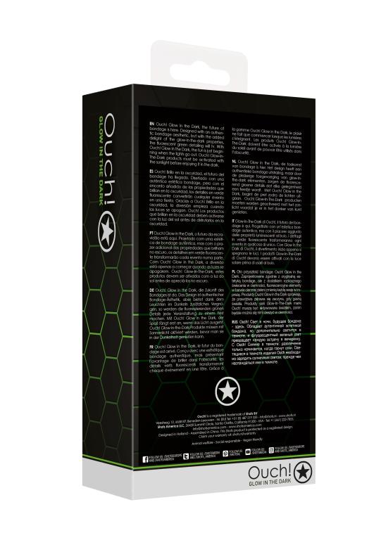 Портупея Body Harness - Glow in the Dark (S/M)