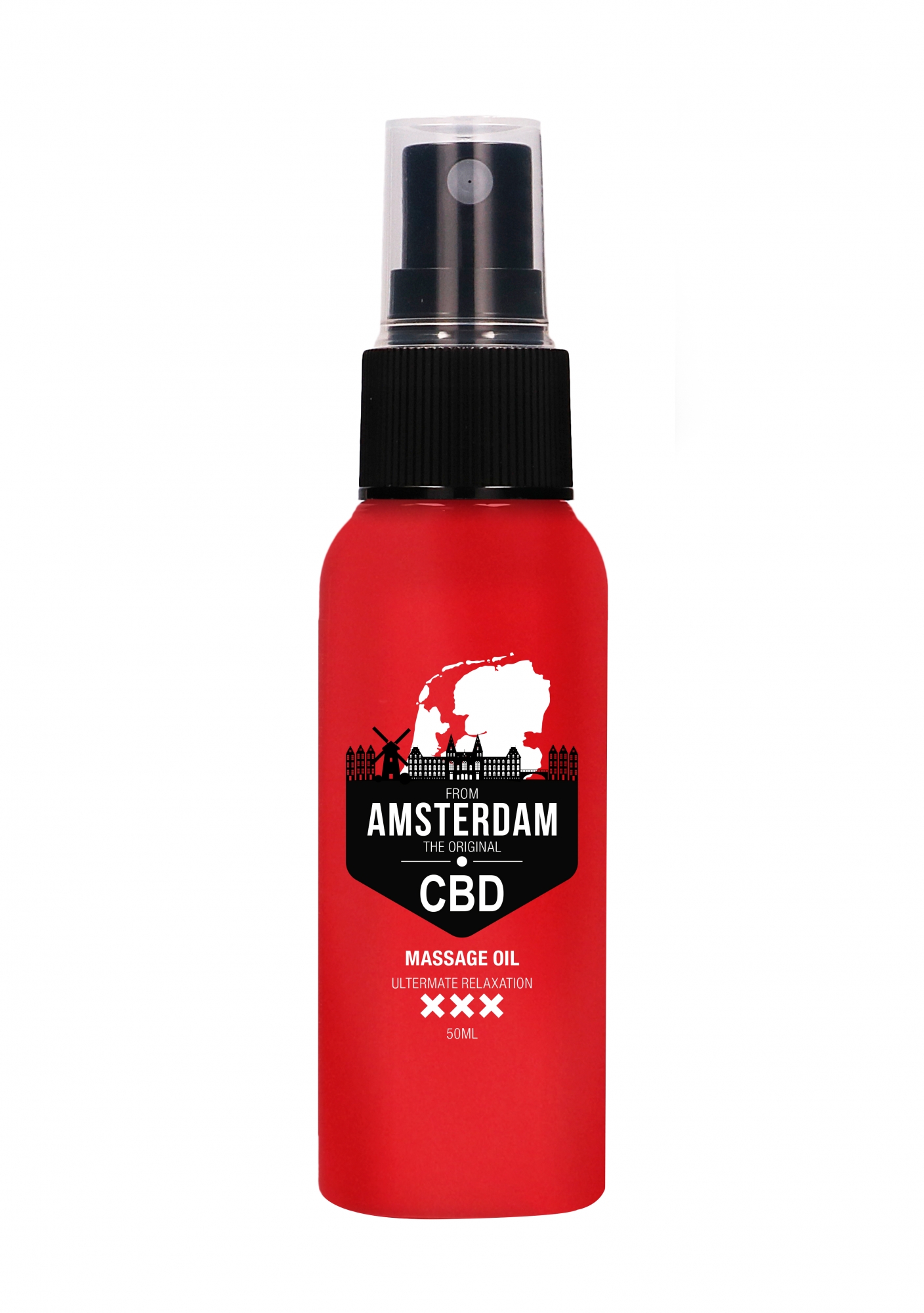 Массажное масло CBD from Amsterdam - 50 ml