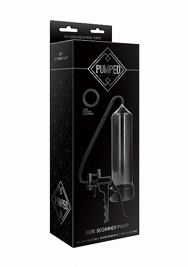 Ручная вакуумная помпа для мужчин с насосом в виде пистолета Elite Beginner Pump