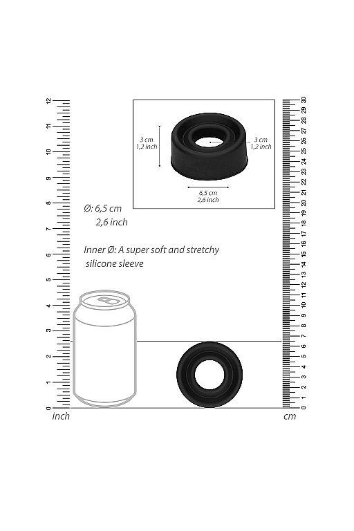 Сменная вставка для помпы Silicone Pump Sleeve (Medium)