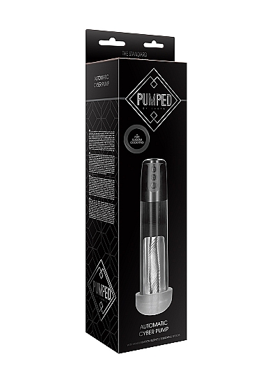 Автоматическая вакуумная помпа на батарейках Automatic Cyber Pump with Masturbation Sleeve