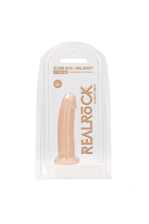 Фаллоимитатор без мошонки Silicone Dildo Without Balls - 15,3 см.