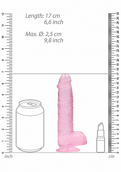 Фаллоимитатор 15 см. Realistic Dildo With Balls
