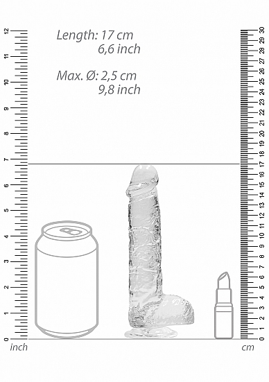 Фаллоимитатор 15 см. Realistic Dildo With Balls