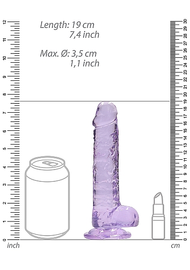 Фаллоимитатор 18 см. Realistic Dildo With Balls