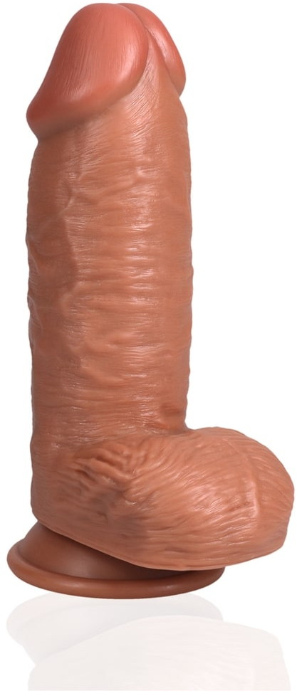 Фалоимитатор из ПВХ Extra Thick Straight with Balls 8" / 20,3 cm
- Tan