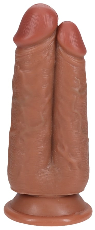 Двойной фалоимитатор из ПВХ Two in One Dildo 5"/6" - 12,7/15,2 cm