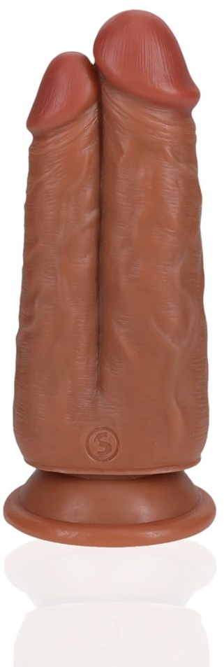 Двойной фалоимитатор из ПВХ Two in One Dildo 5"/6" - 12,7/15,2 cm