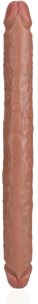 Двухсторонний фалоимитатор из ПВХ Slim Double Ended Dong 14" / 35,6 cm