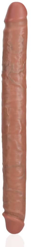 Двухсторонний фалоимитатор из ПВХ Slim Double Ended Dong 14" / 35,6 cm