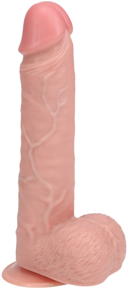 Фаллоимитатор с функцией вибрации и ротации - 8" / 20,5 cm.