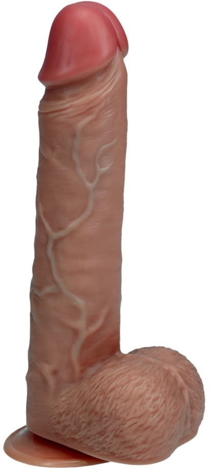 Фаллоимитатор с функцией вибрации и ротации - 8" / 20,5 cm.