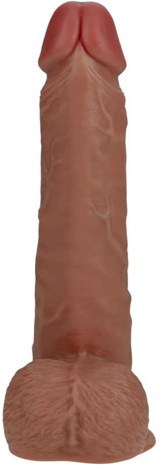 Фаллоимитатор с функцией вибрации и ротации - 8" / 20,5 cm.