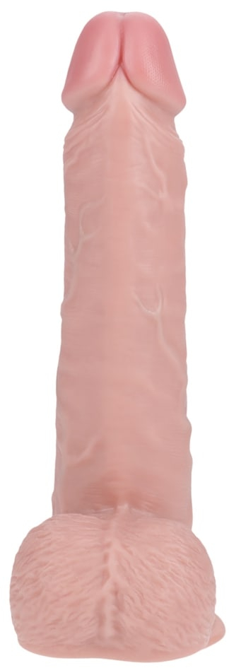 Фаллоимитатор с функцией вибрации и пенетрации - 8" / 20,5 cm - Flesh