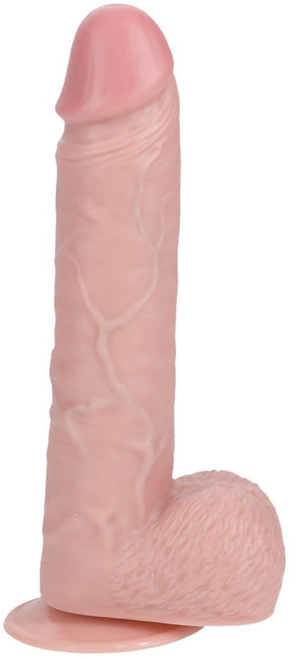 Фаллоимитатор с функцией вибрации и пенетрации - 8" / 20,5 cm - Flesh