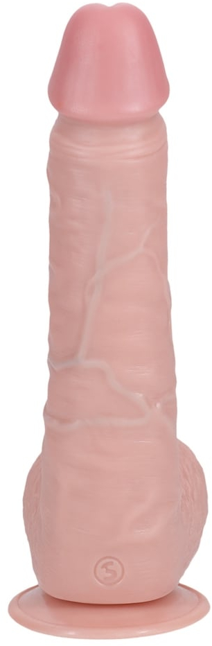 Фаллоимитатор с функцией вибрации и пенетрации - 8" / 20,5 cm - Flesh