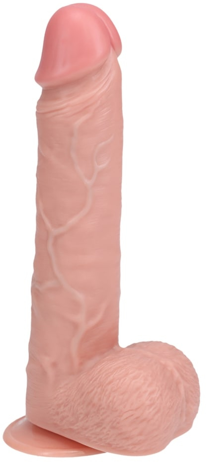 Фаллоимитатор с функцией вибрации и пенетрации - 8" / 20,5 cm - Flesh