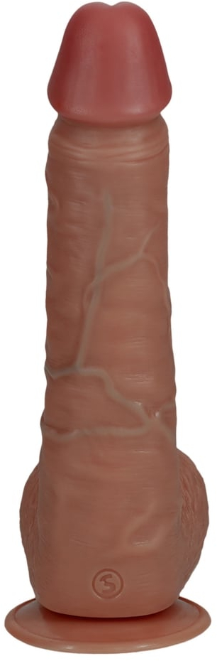 Фаллоимитатор с функцией вибрации и пенетрации - 8" / 20,5 cm - Flesh