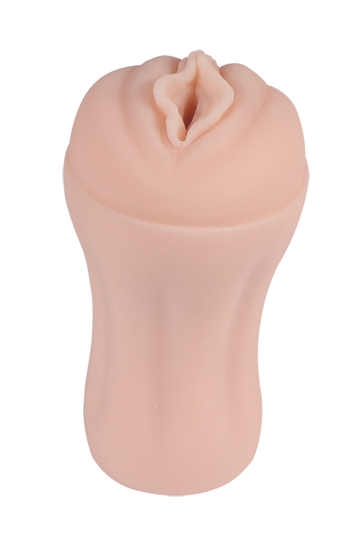 Реалистичный односторонний мастурбатор Real  Women Dual Layer с двойной структурой 15,5х8,2 см