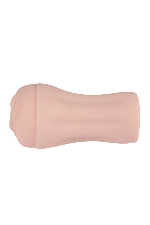 Реалистичный односторонний мастурбатор Real  Women Dual Layer с двойной структурой 15,5х8,2 см