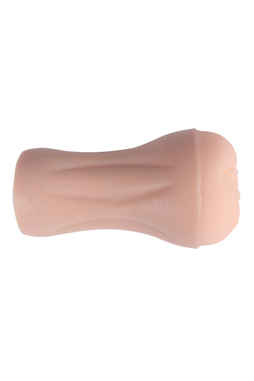 Реалистичный односторонний мастурбатор Real  Women Dual Layer с двойной структурой 15,5х8,2 см