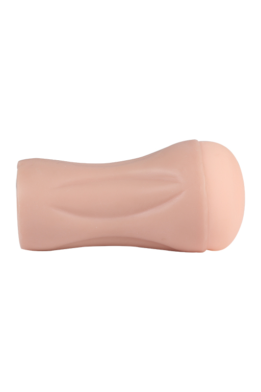 Реалистичный односторонний мастурбатор Real  Women Dual Layer с двойной структурой 15,5х8,2 см